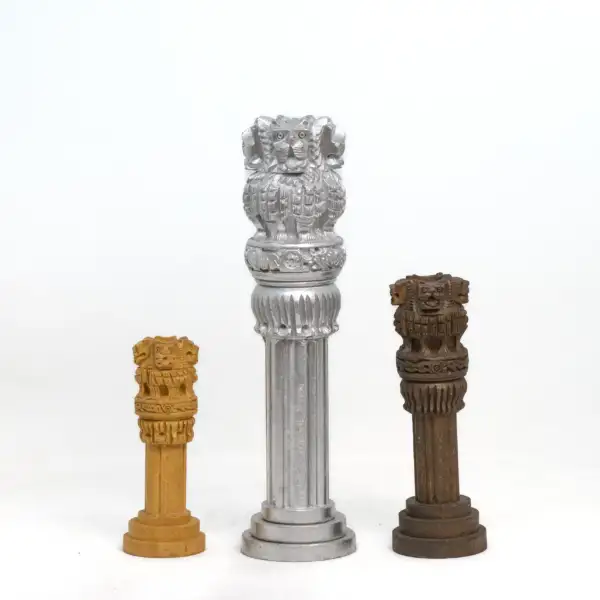 Wooden Ashoka Pillar