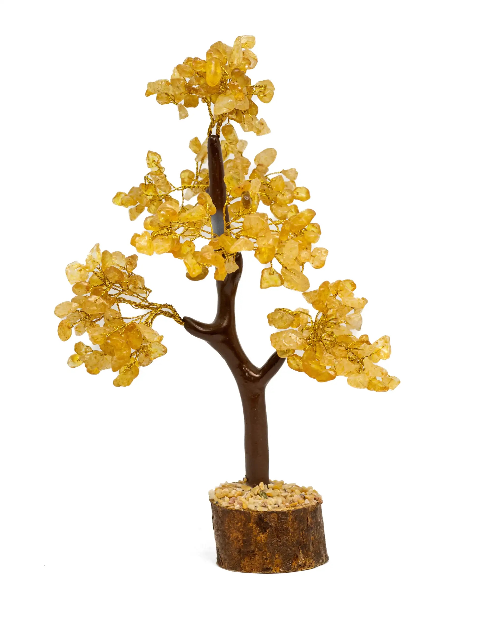 Crystal Miracles Natural Citrine Tree