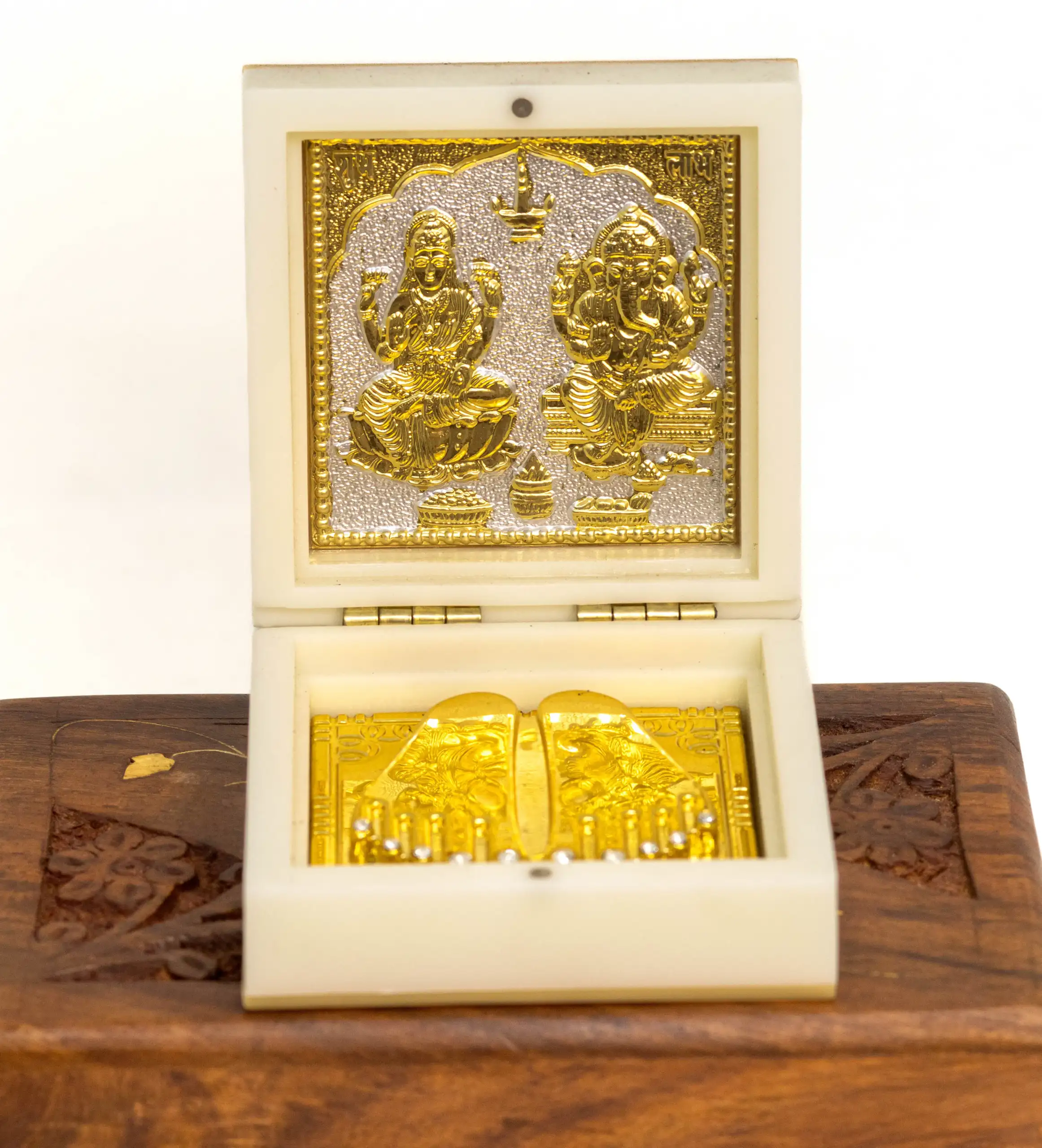 Lakhsmi Ganesh Charan box - Image 2